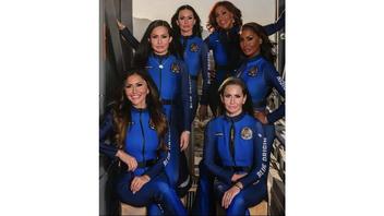 Fact Check: Blue Origin Crew 'Giant Leap for Botox' Photo is FAKE
